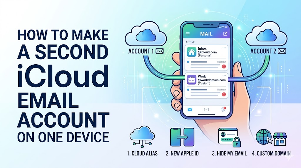 Second iCloud Email Account